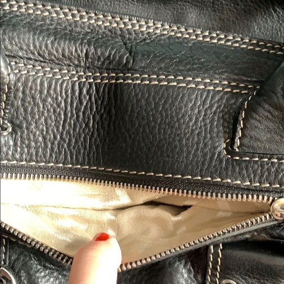 Michael Kors Leather Shoulder Bag - Picture 5 of 12